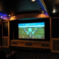 This is a complete home theater we did in 2009, featuring quality components from Epson, Screen Innovations, Integra, KEF, and Sunfire. This system rocks!