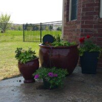 There are all kinds of places to put the Landscape Series speakers in a back yard!