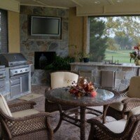 Cooking outdoors? How about a little audio and video with that?!